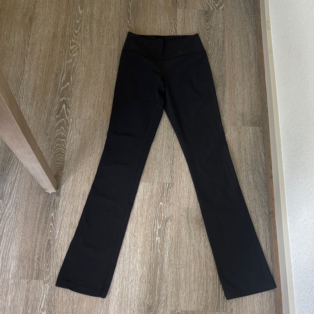 Nike Black Flared Leggings